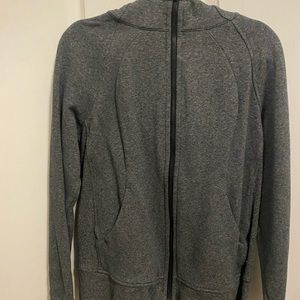 Gray Lululemon jacket- zip up- size 12 (L/XL)